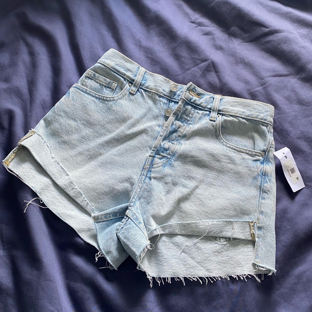 NWT Pacsun highwaist jean shorts, 25